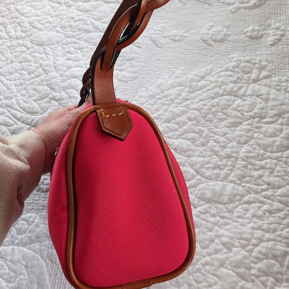 Dooney and Bourke hot pink! Nylon Lexi Shoulder - Picture 9 of 11